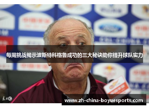 每周挑战揭示波斯特科格鲁成功的三大秘诀助你提升球队实力
